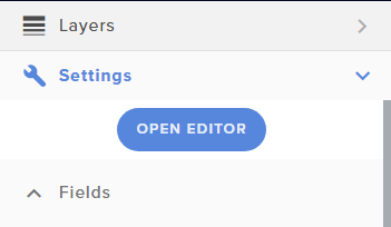 Open editor